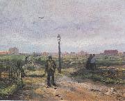 Vincent Van Gogh On the outskirts of Paris oil painting reproduction